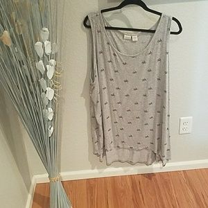 Long flowy bicycle tank top